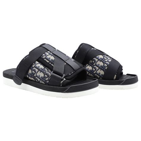 dior alpha sandals black|dior alpha sandal oblique.